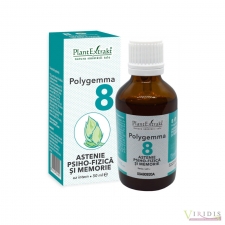  Polygemma 8 - Astenie Psiho-Fizică şi Memorie, 50ml