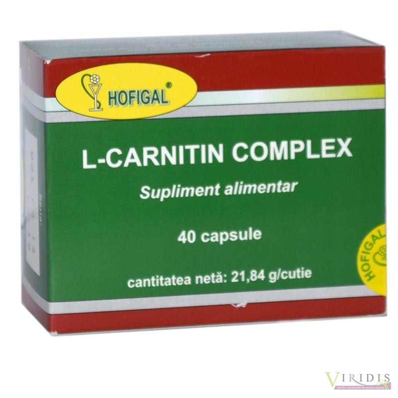 L-carnitina x 40 Capsule