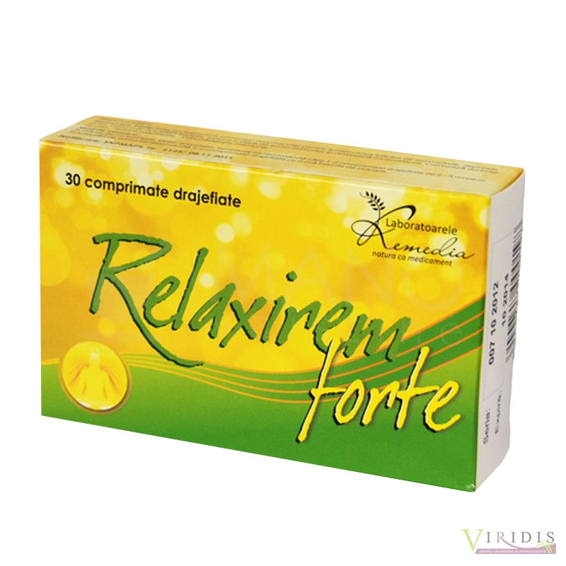 Relaxirem Forte x 30 Comprimate